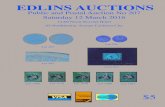 Auction 207 Catalogue Saturday 12 March 2016