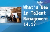 What's New in Deltek Talent Management 14.1?