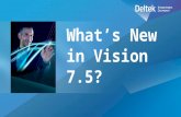 What’s New with Deltek Vision 7.5?