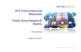 ICT Informational Webcast - FAN Demo