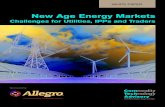 New Age Energy Markets - Challenges for Utilities, IPPs and Traders