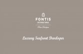Stunning Luxury Seafront Villas at Mallorca by Fontis International Properties