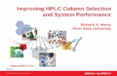 Improving HPLC Column Selection and System Performance