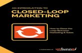 Intro To Closed Loop Marketing Analytics