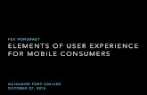 Elements of User Experience for Mobile Apps