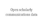 UKSG Conference 2016 Breakout Session - Open scholarly communications data, Stuart Lawson
