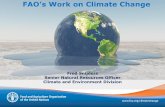 FAO’s Work on Climate Change