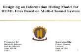 Information Hiding Model for HTML Files Based on Multi-Channel System