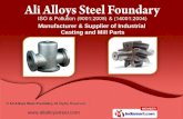 Industrial Casting and Mill Parts by Ali Alloys Steel Foundary, Delhi