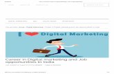 Why to choose career in digital marketing   learn digital marketing
