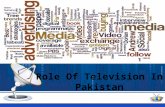 Role Of Television In Pakistan