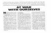 Ethics - At War with Ourselves