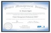 Mustafa Degerli - 2016 - Project Management Professional (PMP)® by Project Management Institute
