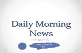 Daily morning news
