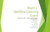Hartford Catering Event