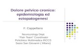 Dolore pelvico cronico: epidemiologia ed eziopatogenesi