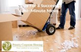 4 Tips for a Successful Last-Minute Move