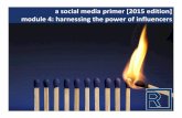 Training Module 4: Harnessing the Power of Social Media Influencers