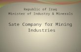 State Company for Mining Industries ‘Updated File