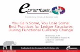 You Gain Some, You Lose Some: Best Practices for Ledger Structures During Functional Currency Change