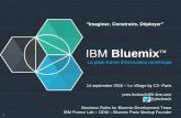 IBM Bluemix Paris meetup #16    20160914 - Introduction à Bluemix -v2