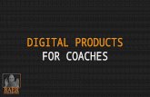 Digital product creation for professional coaches