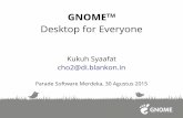 GNOME(TM) Desktop for Everyone