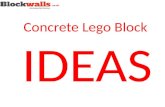 Concrete Lego Block Ideas