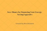 Save Money by Financing Your Energy-Saving Upgrades