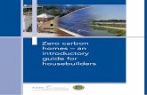 Zero carbon homes – an introductory guide for housebuilders