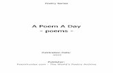 A Poem A Day - poems -