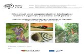 Classical and augmentative biological control against diseases and ...
