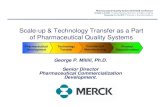 Technology Transfer and Pharmaceutical Quality Systems