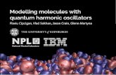 Modelling molecules with quantum harmonic oscillators