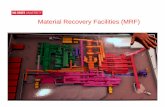 Material Recovery Facilities (MRF)