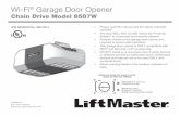 114A4832 Wi-Fi® Garage Door Opener Chain Drive Model 8587W