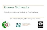 Green Solvents - Chris Rayner