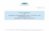 Final Report on Public Consultation No. 14/017 on Guidelines on ...