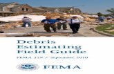 Debris Estimating Field Guide --FEMA 329