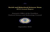 Social and Behavioral Sciences Team 2016 Annual Report