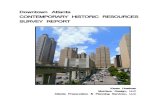 Downtown Atlanta: Contemporary Historic Resources Survey Report
