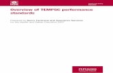Overview of TEMPSC performance standards RR599
