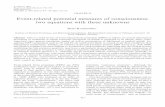 Event-related potential measures of consciousness: two equations ...