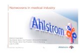 Nonwovens in medical industry - Ahlstrom