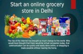 Online grocery store in Delhi