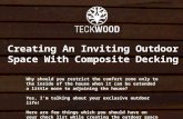 Teckwood - Composite Decking In UK