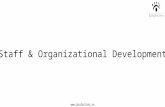 Staff and Organizational Development