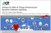 Always-On Web of Things Infrastructure Dynamic Software Updating