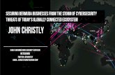 Securing Bermuda businesses from the storm of cybersecurity threats - John Christly | Secure Bermuda - 2016