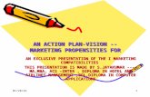 AN ACTION PLAN-VISION -- MARKETING PROPENSITIES FOR IVORYSANDS